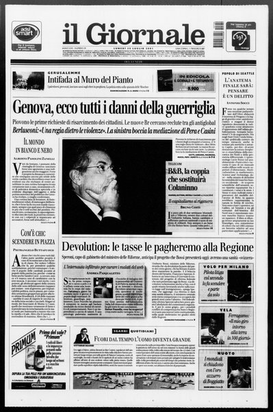 Il giornale del lunedi